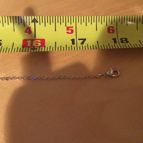 Sterling Silver Micro Zircon Moon Star Necklace - Picture 6 of 8